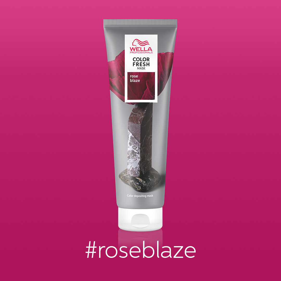 Wella Color Fresh Mask - Rose Blaze